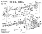 Bosch 0 603 149 003 Csb 660-2 Percussion Drill 230 V / Eu Spare Parts